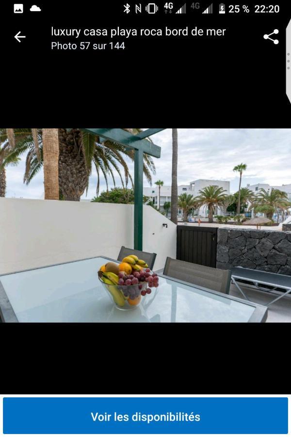 Casa Sea Front Costa Teguise Villa Eksteriør billede